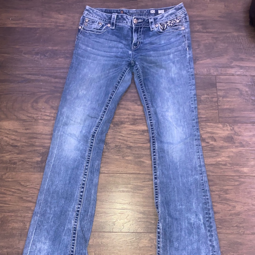 Miss Me low rise bootcut jeans
